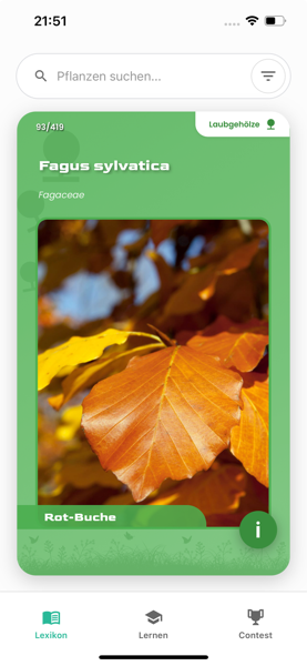 AndyGreen App - Pflanzenlexikon