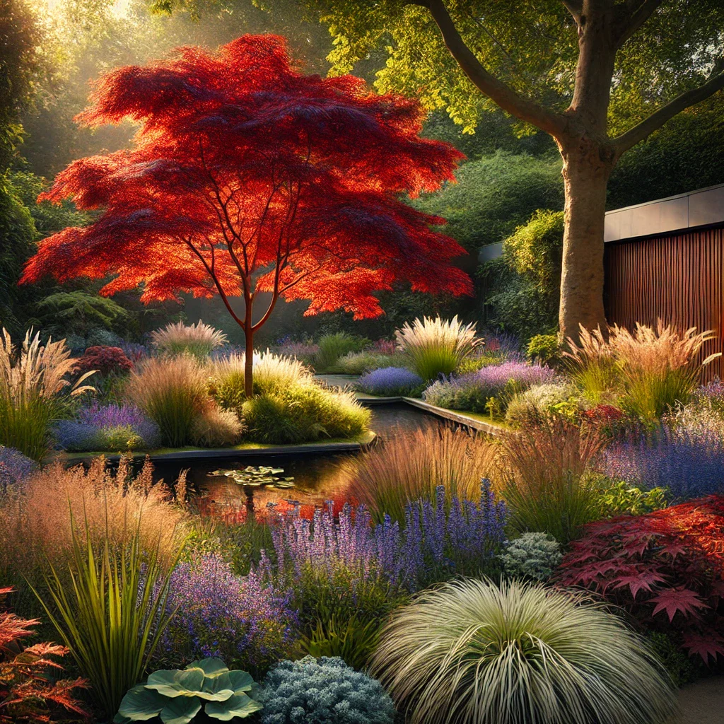 Schöner Garten in Luzern